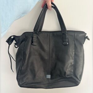 Black leather Kooba bag.
